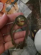 Pulsera de cuero con forma de árbol de la vida, joyería redonda hecha a mano, bóveda de vidrio con foto, novedad de 2018