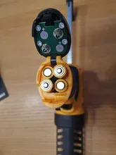 DEKO-pistola de pegamento eléctrica automática DEGG01, fusión en caliente, multifunción, costura eléctrica, costuras, pegamento resistente al agua