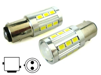 

Led lamp BAY15D 1157 P21/5W 12V 24V 21 Smd 5730 red color position lights Stop car Truck Super Bright