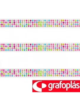 

ROLL STICKERS FOR SCRAPBOOKING IN ASSORTED COLORS AND CIRCULATE SHAPE