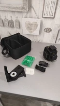 Clubiona-Nivel láser 3D de líneas, certificado CE, con batería de 5200 mah y líneas horizontales y verticales, funciona por separado