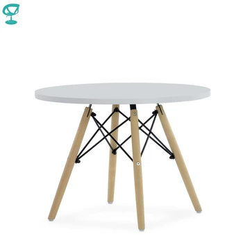 

TN12White Barneo TN-12 MDF Interior Coffee Table for rest Table Furniture Dining Table color White free shipping in Russia