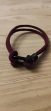 MKENDN-pulsera de supervivencia en forma de U para hombre y mujer, pulsera de cuerda de emergencia de rescate para acampada al aire libre, reloj deportivo con hebilla de acero inoxidable negro