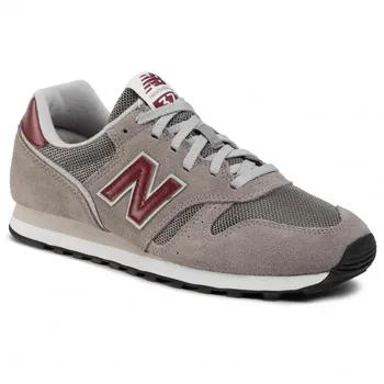 

NEW BALANCE GREY AND GARNET MAN