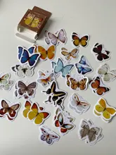 46 Uds Kawaii mariposa decoración álbum programa pegatinas Scrapbooking Agenda diario pegajoso papel de