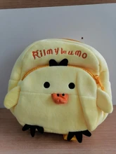 De los niños de la moda bolsas de la escuela 3D de impresión de dibujos animados juguetes de peluche mochila Kindergarten niños y niñas de la escuela Mini mochila bolsa para libros