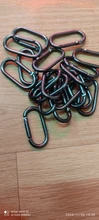 Mosquetón con hebilla colgante ovalada, 5/10/20 piezas, hebilla colgante, bolsa pequeña, hebilla de botella de agua, gancho para acampar, pescar, senderismo y viajar