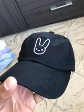 Rapero Reggaeton artista sombrero de papá Bad Bunny 100% de algodón sombreros Snapback Unisex gorras de béisbol concierto sombrero de Hip Hop sombrero bordado sombrero