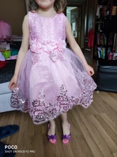 Princess Dress Tutu Girl Children 1-Year Vestidos Party for 1-4Y