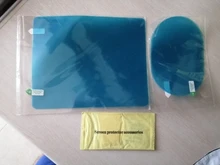 parasol coche parabrisas delantero 4 Uds suave niebla coche de la película trasera película protectora para espejo ventana claro impermeable protector para espejo retrovisor Anti-glare película transparente