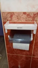 Rack Toilet-Paper-Holder Bathroom-Rack Multi-Function Shelves Wall-Mount 3-Colors