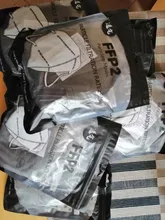 Mascarilla facial FFP2 KN95 con filtración, máscara respiradora, protectora de la boca, antigripal