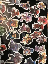 10/30/50 Uds de dibujos animados Disney pegatinas Marvel bien los Vengadores etiqueta engomada impermeable equipaje Skateboard guitarra portátil pegatinas juguete de niño