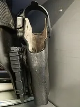 Funda táctica de alta calidad para cinturón Airsoft, adaptador de gota, Clip corto SOG, montaje de cinturón de caza, cartel para colgar, 2 pulgadas