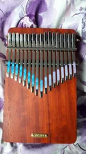 Kalimba-Escala de 17 teclas, pegatinas de percusión, accesorios para Kit de instrumentos musicales para principiantes