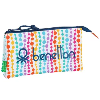 

Pencil pouch Benetton Pearl threefold