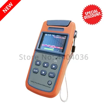 

New Mini OTDR JW3305A 1550nm 60km Optical Time Domain Reflectometer OTDR Built-in Visual Fault Locator Function