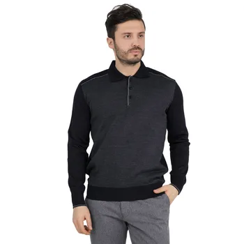 

Buratti Polo Collar Sweater MALE SWEATER 447106