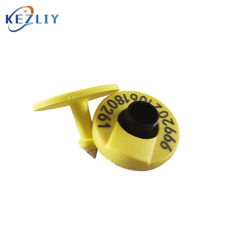 20pcs RFID Animal Electronic Ear Tags FDX/HDX EM4305 Chip 134.2KHZ Cattle Sheep And Pig Farm ID Tracking Management | Электронные
