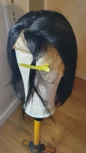 Malaika recto Bob corto frente de encaje pelucas de cabello humano 13x4 pelo brasileño peluca Bob contundente corte Bob pelucas con minimechones