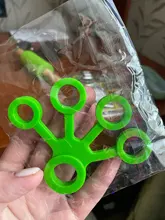 Expansor de mano de silicona para entrenamiento con los dedos, bandas de resistencia para fuerza, ejercicio de muñeca, Fitness, 1 Uds.
