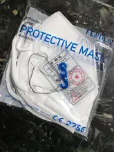 Mascarilla KN95 FFP2 con filtración, máscara facial transpirable, antiniebla, antipolvo, 50 Uds.