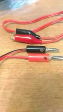 Lead-Clip Banana-Plug Multimeter-Test Black 1meter To Red And Cord for 1pcs Wholesale