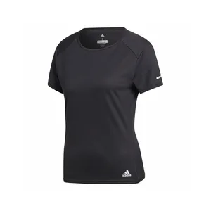 Adidas Women 'S Running Sweatshirts Sports Black Cg2020 Run Tee W