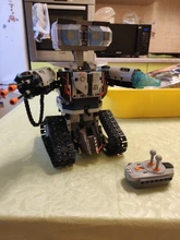 SEMBO-Robot de bloques de construcción a Control remoto para niños, juguete de construcción de alta tecnología, creador de ciudad, Control remoto, coche inteligente, arma, ladrillo