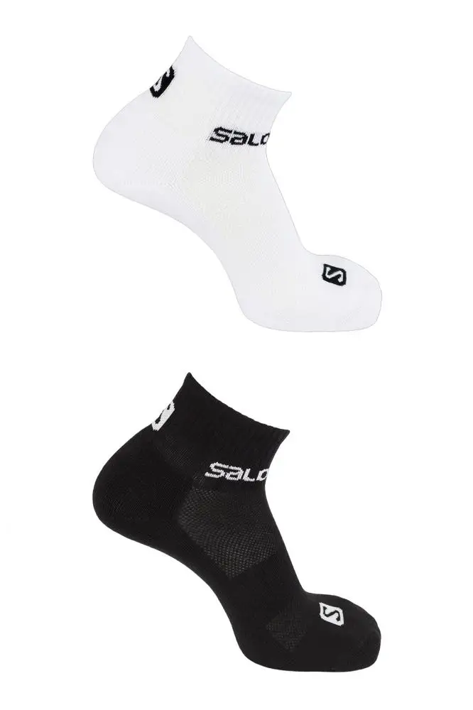 носки SALOMON EVASION 2-PACK 402770 р-р 42-44(L) 2 пары черн. бел. низк. |