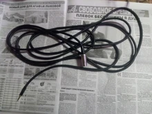 Chapado en oro estéreo con Clip 3,5mm 3 polos 4 Reparación de postes de auriculares Cable con enchufe de clavija de enchufe de Audio Jack conector de soldadura