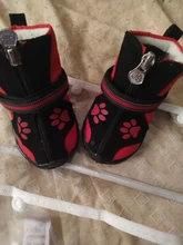 Boots Pet-Shoes Dog Large Waterproof Anti-Skid Small Winter Golden Warm Big 8-Sizes Wear-Resistant