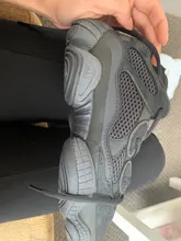 Xpay-Zapatillas De correr Air 350 para Mujer, Zapatos transpirables De ratón del desierto 500 YY 700, sombra De sal, visión suave, color blanco y negro