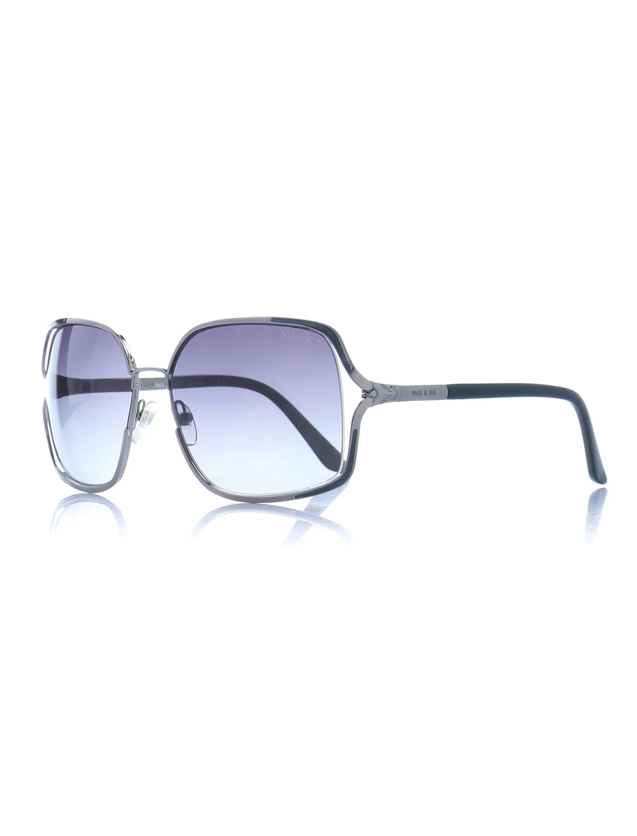 

Women's Sunglasses PJ IOWA 11 GU20 METAL SILVER ORGANIC SQUARE SQUARE 59-17-125