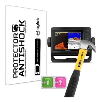 

Screen protector Anti-Shock Anti-scratch Anti-Shatter compatible with Garmin echoMAP Plus 62cv