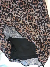 Sweetown marrón leopardo Y2K Joggers de cintura alta pantalones doble capa de red E chica estética Pantalones mujer pantalones de chándal