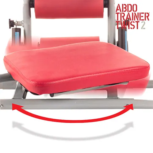Тренажер ABDO Twist Sit Up Bench с расширителями груди