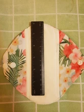 LECY ECO LIFE-bragas de bambú para higiene femenina, paño Menstrual impermeable reutilizable, 17x17cm