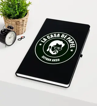 

Personalized La Casa De Papel Black Notebook-25