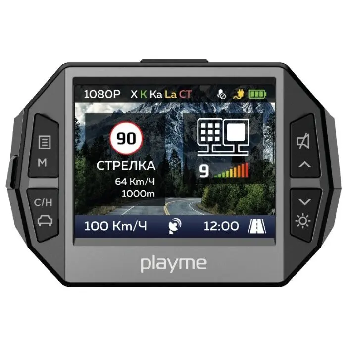Видеорегистратор Playme P600SG(+ Карта памяти microSD на 32 ГБ в подарок