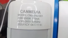 Juego completo de luces Led de cocina para debajo del armario, 220V, 110V, 10w, 20W, 30/50CM, para dormitorio y hogar