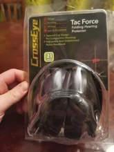 Auriculares tácticos con reducción de ruido, cascos plegables de caza, orejera antiruido, Protector auditivo