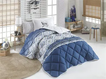 

Single Quilt and Duvet Cover Set Made of 100% Cotton Yarn