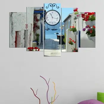 

Alaçatı Scenic 5 Parts Mdf Clock Table