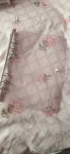 Cubierta de PVC para libreta, accesorio para libreta A5/A6/A7, transparente, conciso, 6 archivador con agujeros, planificador, diario, Bullet
