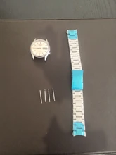 Correa de reloj de acero inoxidable para Samsung Galaxy Watch Active2, extremo curvo sólido de 22mm, 20mm, 46MM, 44MM, banda de reloj negra de 18mm y 24mm