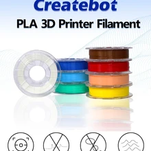 Createbot – Filament pour imprimante 3D, 1.75mm, 250g, 9 couleurs, Texture de soie, matériaux pour une impression fluide