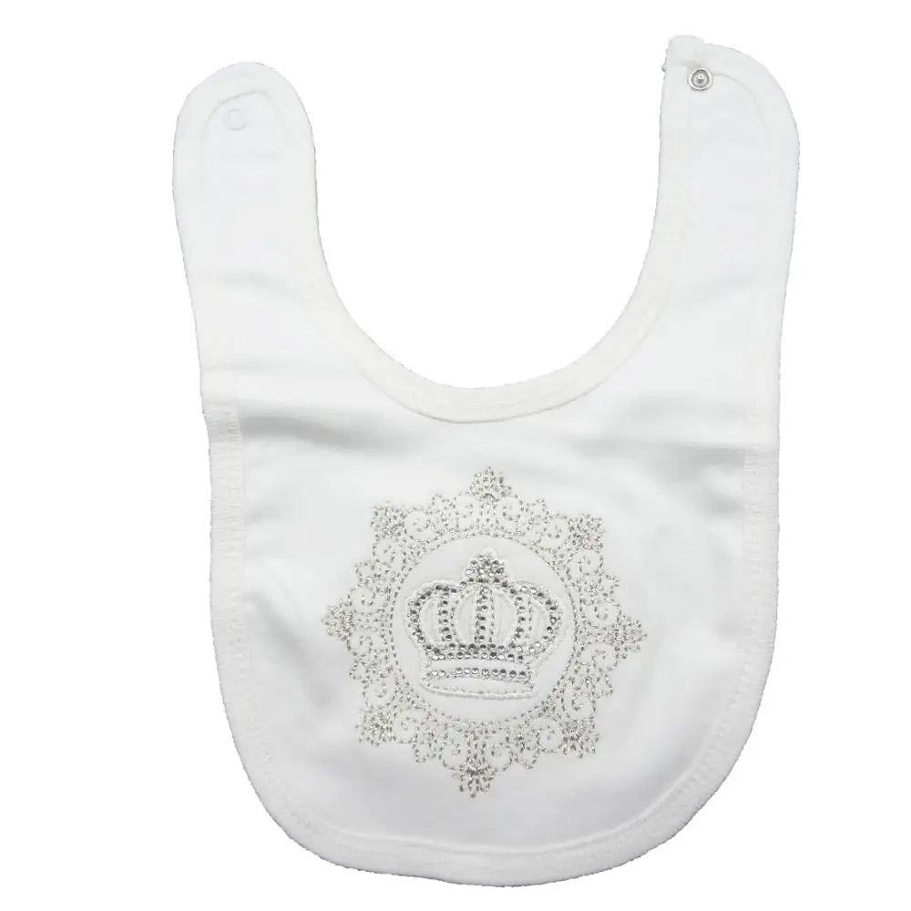 Комплект одежды для новорожденных мальчиков и девочек на осень, зиму,% 100 хлопок, отделка стразами, штаны, нагрудник, шапка, перчатки