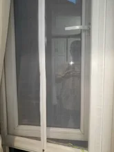 Window-Screen-Zipper Fly Curtain Mosquito-Proof-Net Insect Self-Adhesive Closing Indoor