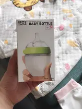 Biberones de silicona para bebé, Verde Botella/rosa, 5 oz y 8 oz, 2 paquetes, sin BPA